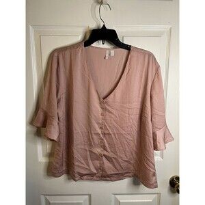 Nordstrom Pink Puff 2 Piece Short Set Size Large NWT